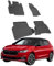 Sahler Fußmatten Automatten kompatibel mit Skoda Fabia 2021-2024 | 4.5D Premium TPE Gummi Antirutsch Gummimatten Wasserdicht Car Auto Matte Schwarz