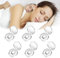 Schnarchstopper Anti Schnarch, 6 PCS Anti Schnarch Magnet NasenClip, Schnarchen Stopper Nasenklammer Nasendilatator Verhindern Effektiv Schnarchen, Schlafapnoe & Schweres Atmen