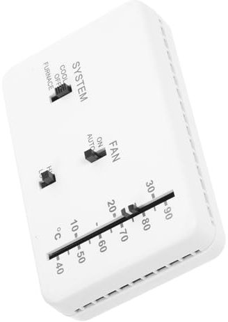 Analoger Heizungsregler Systemthermostat Präzisions-raumthermostat Weiß Elektrischer Thermostat für Klimamanagement
