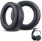 Almohadillas de Repuesto para 5 Pulse PS5 3D Auriculares, Almohadillas Pulse， Cuero de Proteína Suave, Espuma de Alta Densidad (Casi Negro)