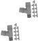 BEBEMOKO Lot de 2 tuyaux de vidange multifonctionnels pour bassin de vaisselle - Tuyau de vidange - Tuyau de vidange flexible - Conteneurs rétro - Tuyau de vidange pour lavabo - Lumière PP - 10 pièces