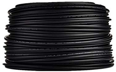 Cable Electrico,Cables Electricos Cable fotovoltaico 2.5mm2 4 mmm2 6mm2 cable de alimentación solar cable/cable de TUV para paneles PV Conexión Rojo Negro(Black,10M_AWG9 6MM2)