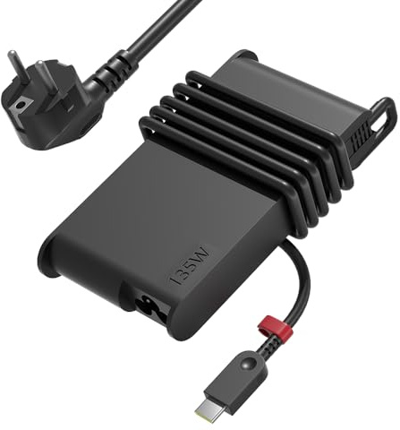 SLRIOYS 135W USB-C Netzkabel Kompatibel mit Lenovo ThinkPad Z16 P16s L16 L15 E16 E15 T16 T15 Yoga Slim/Pro 7 9 & IdeaPad Pro 5 Legion Y740S Laptop Ersatz Netzteil Ladegerät ADL135YSDC3A SA10R16963