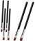 LOORGVEL 6 Stück Augenbrauenpinsel Professionelles Make Up Abgewinkelt und Flach für Augenbrauenformung Kosmetikwerkzeug