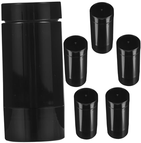 Lippenbalsam Tuben 30g aus PP Schwarz mit Drehboden