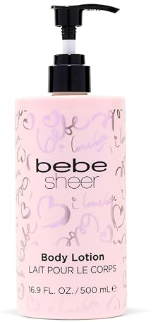 bebe Sheer Corporel Lotion for Women - Feuchtigkeitsspendende Lotion für trockene Haut - fruchtiger, zitrus- und blumiger Duft - macht die Haut geschmeidig - 500 ml