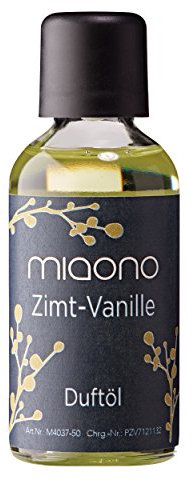 Raumduft Zimt-Vanille - Duftöle von miaono - für Duftlampe und Diffuser (50ml)