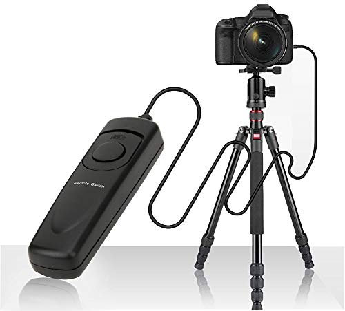 Topiky SLR Camera Shutter Release Remote Control,MC-30 Shutter Release Remote Trigger for D850 / D810 / D810A/ D800 for DCS-14N Camera,Support Focus,Bulb Shooting