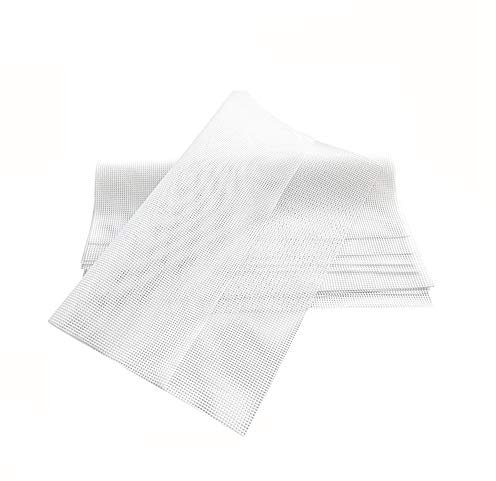 Food Dehydrator Sheets,Mesh Dehydrator Sheets,Fruit Mats For Dehydrator,Flexible Dehydrator Mats,Multifunctional Cooking & Baking Mesh Sheets(6 Pack,14.5x16 Inch)