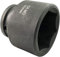 Aerzetix - C45058 - Douille à Percussion - Embout de Vissage - Courte - 3/4x50mm - pour Clé à Choc/Cliquet Manuelle/Pneumatique - Corps Cylindrique - Hexagonale/6 Pans Allen - en Acier CR-MO - Noir