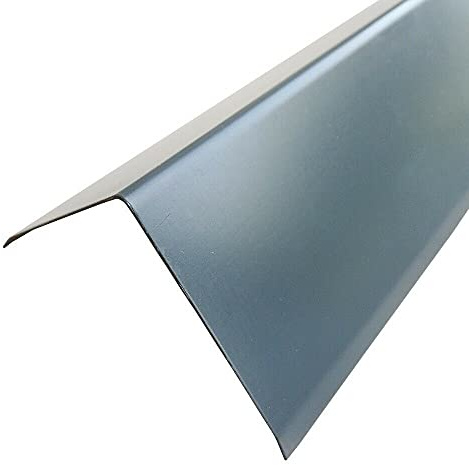 Alu Winkel 3-FACH Anthrazit, 3000mm Aluminium Winkel, Dekor außen 40x40 mm Schenkelinnenmaß aus Alu Ral7016 Anthrazitgrau 0,8 mm stark L Profil RAL 7016, Dach Profil,