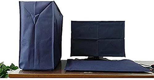 Set 3 pezzi copertura antipolvere per CPU, Coperchio Antipolvere per Cpu Monitor Da Tavolo Computer PC Custodia Antipolvere Torre Della Tastiera,Copri Computer Antipolvere (27 inches)
