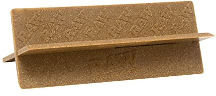 RAW X-Stand Cradle Rolling Tool, Hellbraun Oder Natürliche Holzfarbe, Bambus-Pulver, PP-Kunststoff, Arbeitsplatte, Papierhalter, Rollwerkzeug