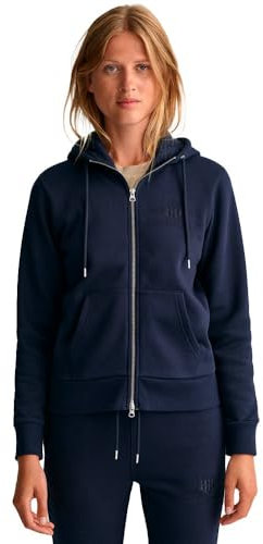 GANT Tonal Archive Shield Zip Hoodie