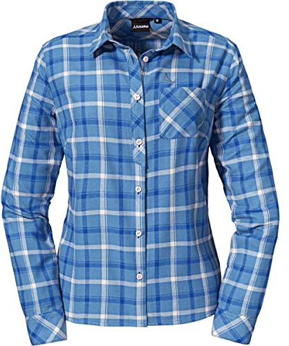 Schöffel Almkogel L Hemd Daisy Blue 42