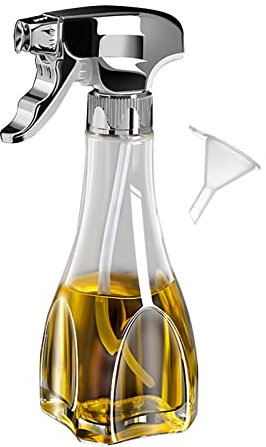CHSEEO Spruzzatore di Olio d'oliva, Spruzzino per Olio Bottiglia di Olio e Aceto Vaporizzatore Olio Dispenser Cucina Nebulizzatore Olio Spray per BBQ Cucinare Insalata Grigliare Torrefattore #4