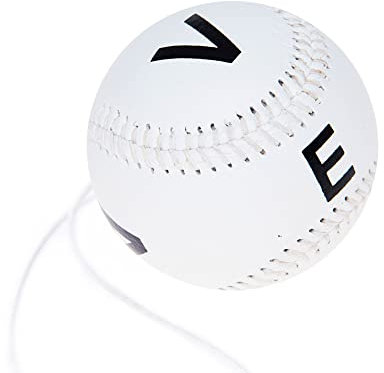 ARTZT neuro Ball Marsden Ball große Buchstaben, Weiß/Schwarz, 6 cm