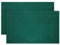 BOSADA Schneidematte, selbstheilend, 2 Packungen A2-Schneidematte zum Basteln, rotierende doppelseitige Schneidematten zum Schneiden, Nähen, Papierschneiden und Bastelprojekte (60 x 45 cm)