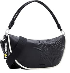 Desigual Aquiles Z Sheffield Shoulder Bag Black