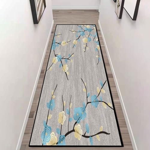 Läufer Teppich Teppich Läufer Flur rutschfest Lang Küche Schlafzimmer Wohnzimmer Läufer Teppich rutschfest,robust & pflegeleicht -Color 7-100 * 250CM