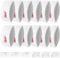 12 Pack 3D Airclean FJM Vacuum Bags Compatible with Miele FJM Vacuum Cleaner, Compact C1, Compact C2, Complete C1, S241, S290, S300i, S500, S700, S4, S6,S4000 and S6000 Series