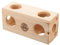 DOITOOL Multifunktionaler Hamsterhaus-Tunnel Einfach Zu Installierendes Versteck Aus Holz Keine Grate Für Meerschweinchen