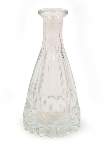 Blümelhuber Kleine Vase Glas Deko Hochzeit - Vase Klein - Vase Modern - Boho Hochzeit Deko Frühling - Pflanzen Deko Trockenblumen Set - Boho Deko (Durchsichtig)