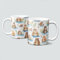 online-hut - Tasse - Kaffeebecher - Lieblingstasse - mit süßen Bibern - LT-315