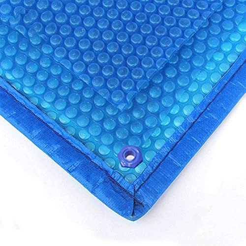 telo solare piscina Telo Protettivo Rettangolare For Piscina Solare Con Occhiello, Spessore 400 Μm, Coperta Termica Galleggiante A Bolle For Coperture Solari For Vasche Idromassaggio(4m x 7m(13ftx23ft