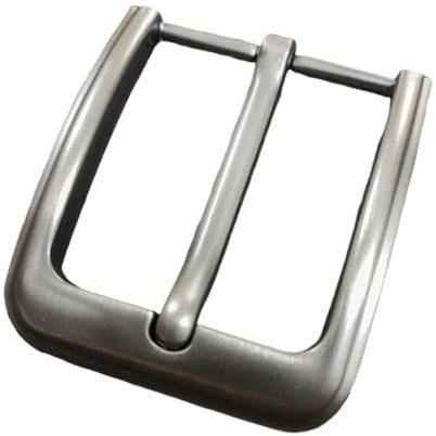 QEDBOJE 1 Pezzo Fibbia Cintura Uomo, Fibbia Metallo Quadrata a Un Polo, Cintura Di Ricambio Regolabile per Uomo e Donna, Fibbie per Cintura Uomo e Donna, in Cuoio