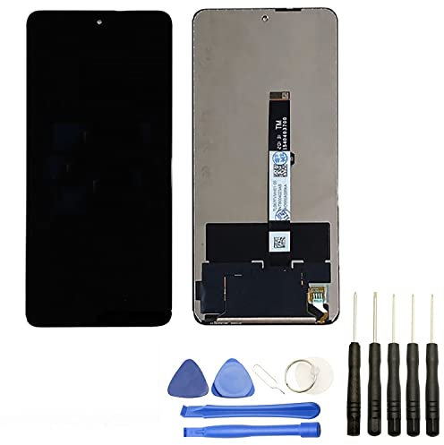 JUANIO Pantalla Completa: Vidrio Táctil + Pantalla LCD Compatible con Xiaomi Poco X3 Pro Talla 6.67 M2102J20SG, M2102J20SI Plateado + Herramientas