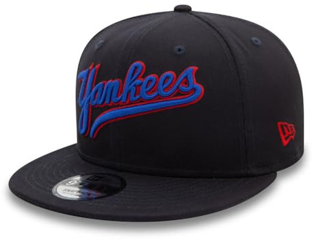 New Era MLB 9FIFTY Snapback Cap Wordmark New York Yankees Navy, blue, S/M