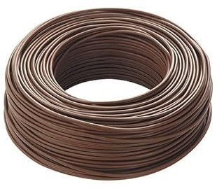 CAVO ELETTRICO FS17 SEZIONI 1.5-2.5 - 4-6 MM² UNIPOLARE 5 METRI (Marrone, 1X6 mm²)