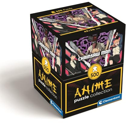 CLEMENTONI, PZL 500 CUBE ANIME CHAINSAW MAN -1, 35606