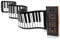 NEWFUN Piano 88 Teclas, Piano Plegable, Soporte MIDI/Bluetooth, 128 Tonos y Ritmos, Portátil y Plegable, Adecuado para Niños Adultos Principiantes Regalos