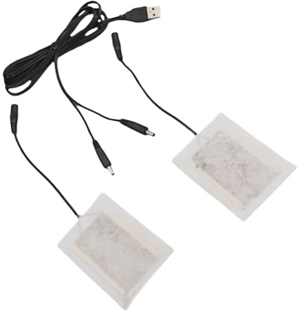 USB Heizkissen Für Handschuhe - 5V Winter Handwärmer | USB Beheizte Handschuhe Innenfutter - Für Home Gamer Wanderer Skifahren Camping Outdoor-Aktivitäten Eisangeln