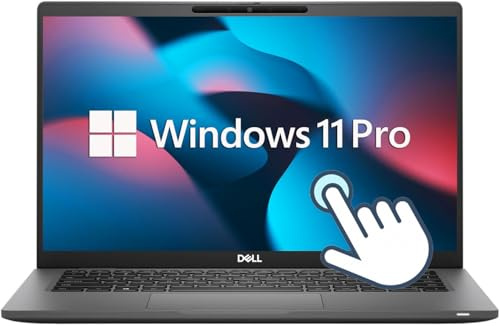 Dell Latitude 7420 Tactile Ordinateur Portable Professionnel, 14 Pouces FHD, Intel Core i7-1185G7, 32 Go RAM, 512 Go SSD, Clavier américain QWERTY, Windows 11 Pro (Reconditionné)
