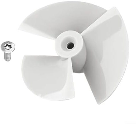 DL9995269R1 Girante per pulitore piscina per aspirapolvere robot Dolphin, parte di ricambio con viti per DX3 per modelli DX4 DX5 C5 Neptune S200, ventola bianca per detriti (con viti)