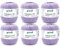 Gründl Häkelgarn 100 ombré (mercerisiertes Baumwollgarn zum Häkeln aus 100 % Baumwolle, 100 g / 566 m, Nadelstärke: 1,5 - 2, 6 x 100 g), Lavendel