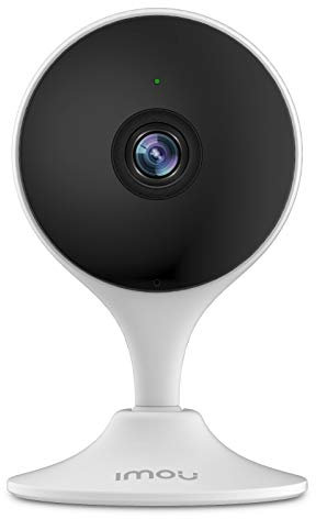 Imou Cámara de Vigilancia WiFi Interior Alexa, Vigilabebes con Visión Nocturna, Sensor de Movimiento, Detección de Sonido Escucha Bebe, Audio de 2 Vías, Almacenamiento en Tarjeta Memoria/Nube, Cue 2
