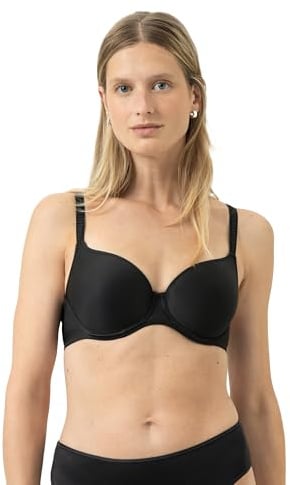 Mey Damen Spacer BH Atmungsaktiv Serie Joan | Cup mit innovativem 3D-Material, Mit Bügel, Zierträger, dreifacher Haken-Ösen-Verschluss, Elegantes Dessous-Material