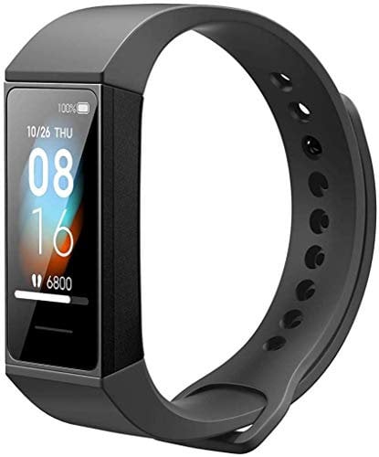 Xiaomi Mi Smart Band 4C, display a colori da 1,08 , rilevamento delle attività, monitoraggio dello stato, Assistente ai messaggi, resistenza all'acqua nera