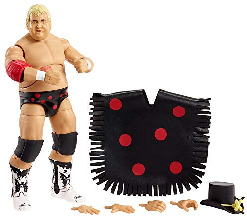 WWE GVB51 - Dusty Rhodes Elite Collection Actionfigur, ca. 15 cm, beweglich, zum Sammeln, ab 8 Jahren