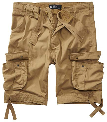 Brandit Urban Legend Ripstop Shorts, Farbe: beige, Größe: L