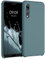 kwmobile Hülle kompatibel mit Huawei P20 Pro Hülle - Silikon Handy Case - Handyhülle weiche Oberfläche - kabelloses Laden - Arctic Night