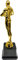 KAIAIWLUO Gold Award Plastic Gold Trophies Cup Style Golden Trophy Statues for Kids Party Bag Fillers Prizes Sports Games 21CM