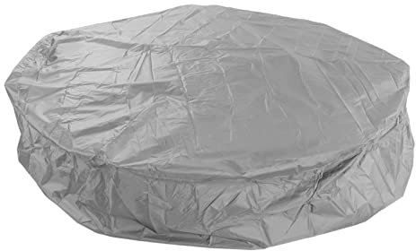 Copertura per Vasca da Bagno Rotonda Coperture SPA per Esterni Coperture per Mobili da Esterno Copertura per Baldacchino per Esterni Protezione per Copertura Rotonda per Piscina (Grigio) Sunshades