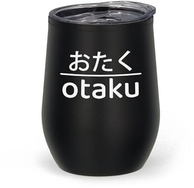 Otaku - Mug isotherme - Motif manga japonais - Hiragana - Gravure artistique