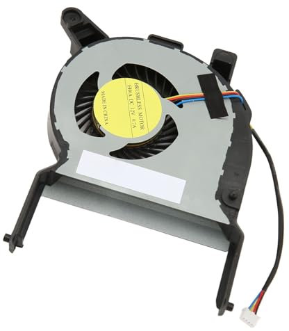 Yunseity Ersatz-CPU-Lüfter, Schnelle Wärmeableitung, Leiser 4-poliger CPU-Lüfter für HP EliteDesk 800 810571 001 FB08013M12SPA CT: AFAXC1A