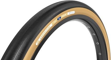 Panaracer Gravelking Slick Neumático, Unisex, Negro/marrón, 700X30C